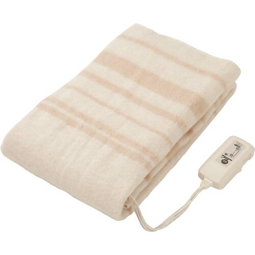 快眠タイマー付電気敷き毛布