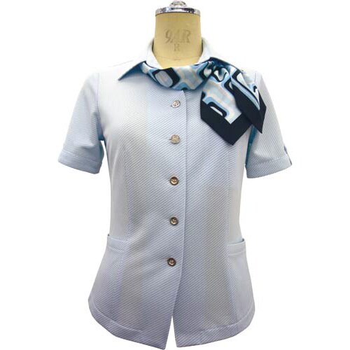 オーバーブラウス 50122 ライトブルー 17号