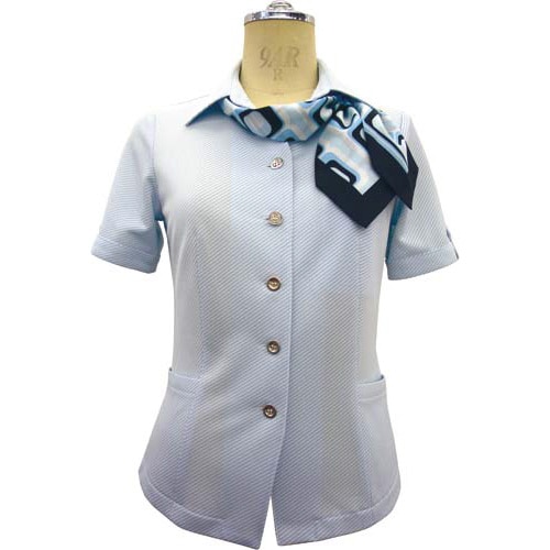 オーバーブラウス 50122 ライトブルー 19号