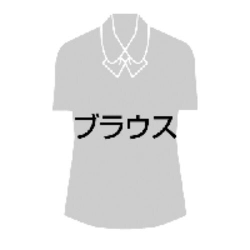 長袖ブラウスリボン付 36673 ピンク 13号