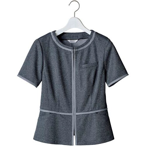 オーバーブラウス S−50540 ブラック 17号