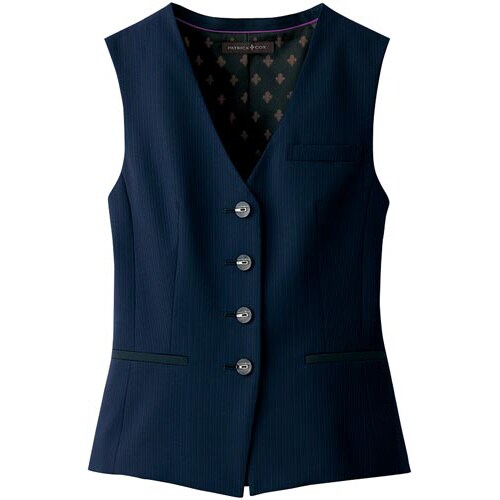 ベスト S−04061 ブラックネイビー 19号