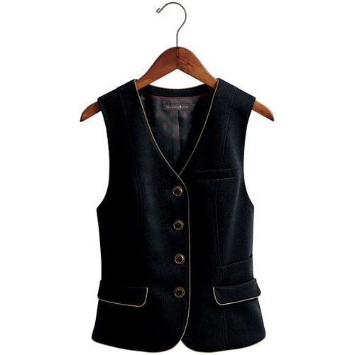 ベスト S−04070 ブラック 19号