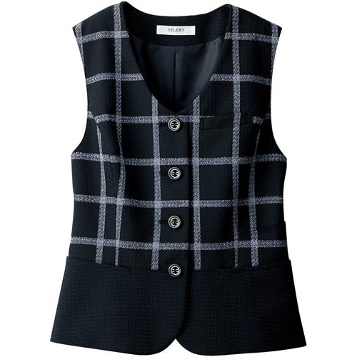 ベスト S−04100 ブラック 19号