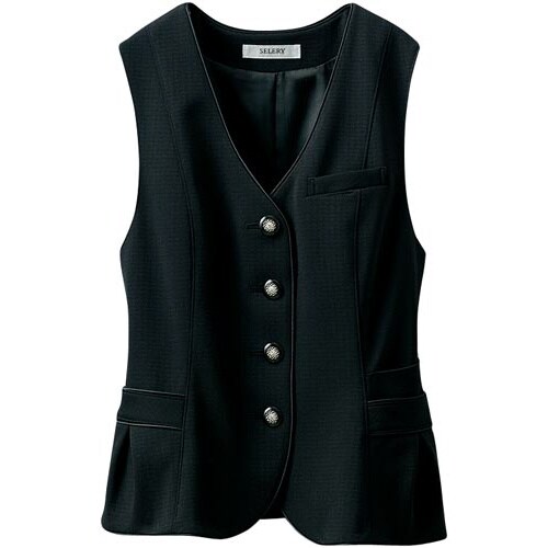 ベスト S−04110 ブラック 17号