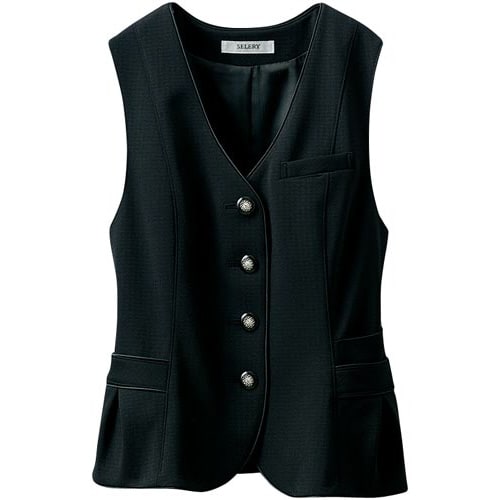 ベスト S−04110 ブラック 19号