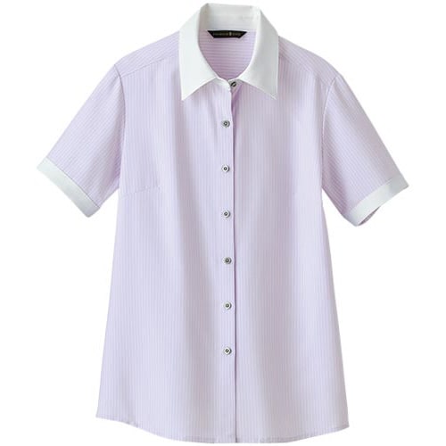 ブラウス S−36896 パープル 19号