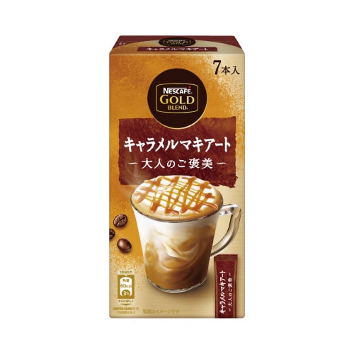 ネスカフェ大人のご褒美キャラメルマキアート7P×3