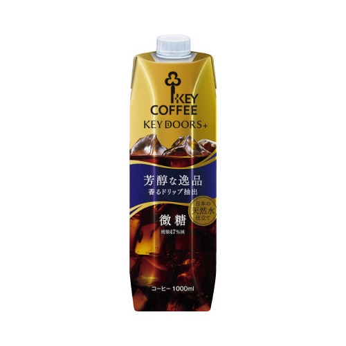 天然水アイスコーヒー 微糖 1000ml 12本