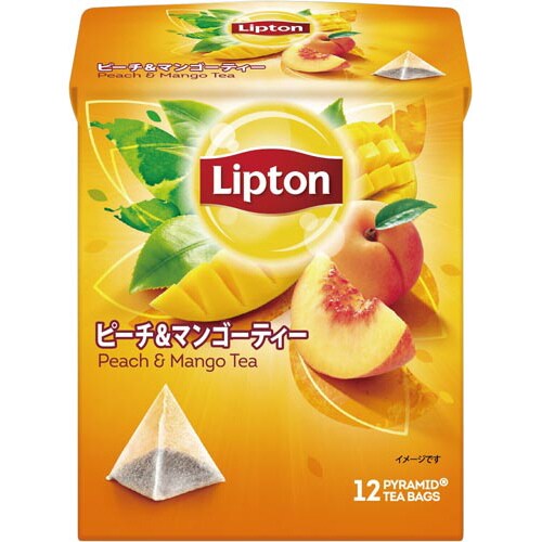 リプトンピーチ&マンゴーティーバッグ12P