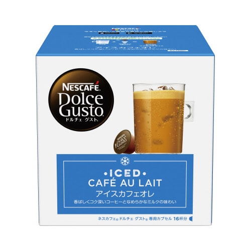 ドルチェグストカプセル アイスカフェオレ16P