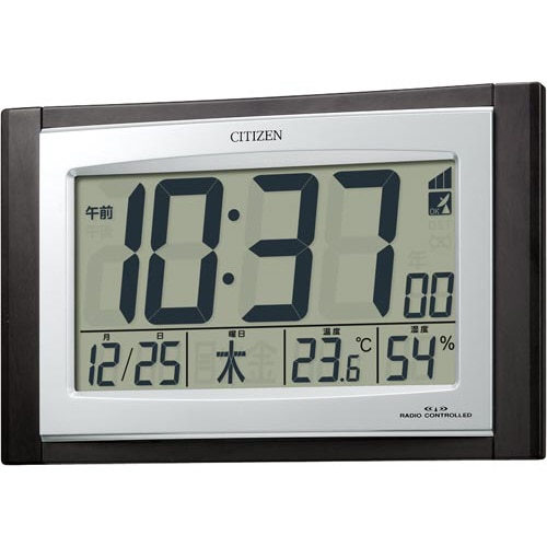 シチズン 置掛デジタル電波時計