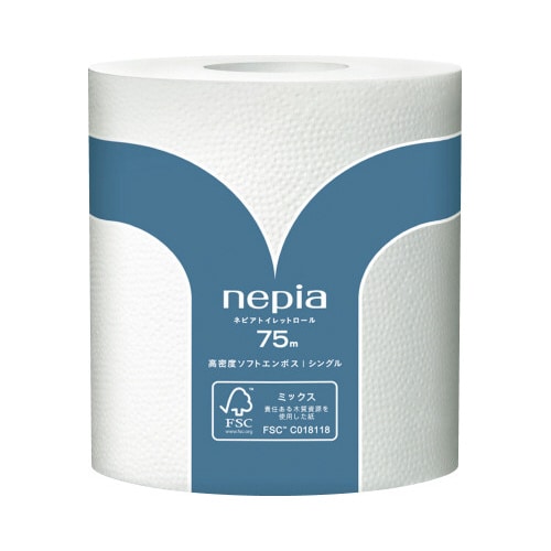 ネピアロール シングル 75m 80個 5梱以上