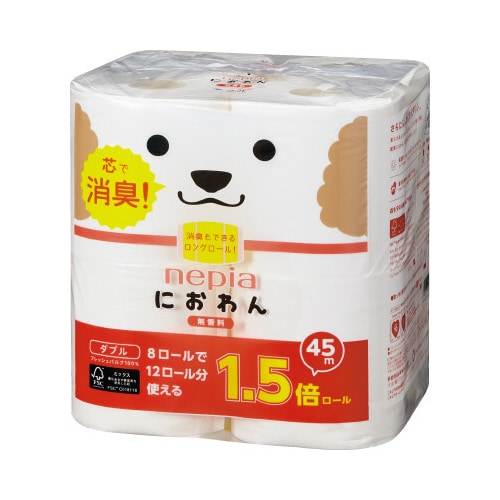 ネピアコンパクト 消臭ダブル45m 8個入×8