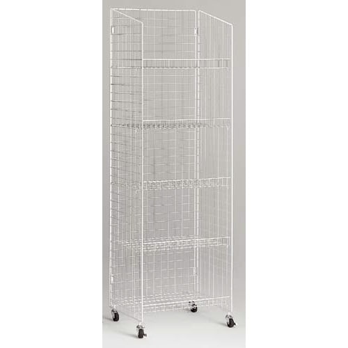 ◆ネットラックホワイト5段 W630H1890