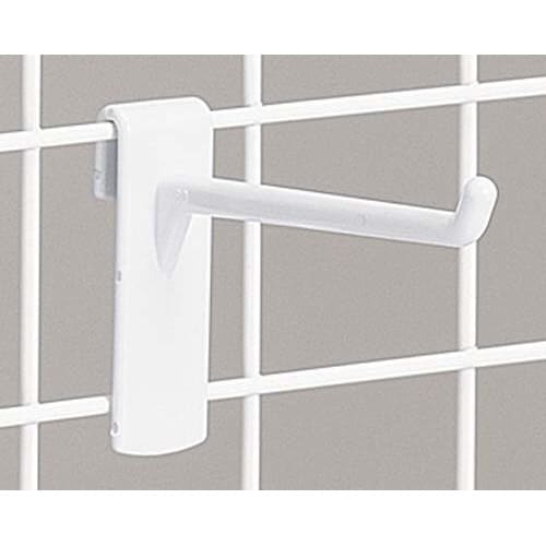 メッシュ用樹脂フック 白 長さ80mm 10本入
