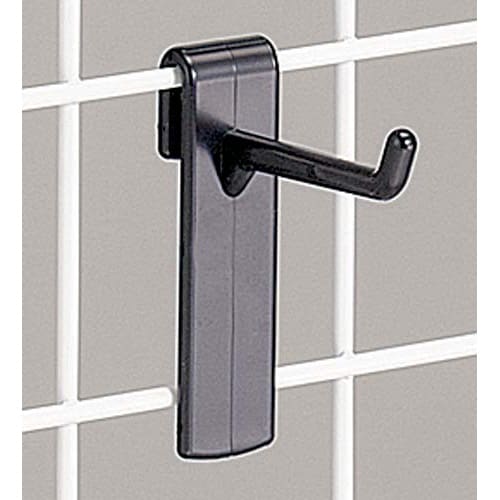 メッシュ用樹脂フック 黒 長さ40mm 10本入