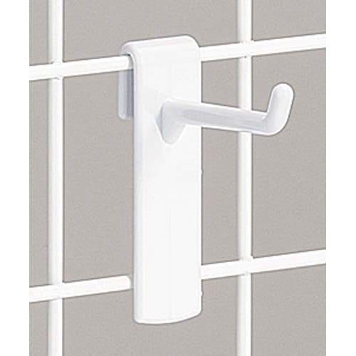 メッシュ用樹脂フック 白 長さ40mm 100本入