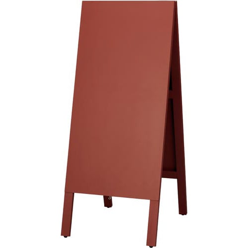 木製案内板 ダークレッド 450×1105mm
