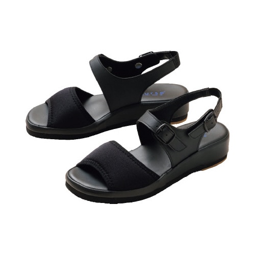 外反母趾防止サンダル 550 ブラック 3L