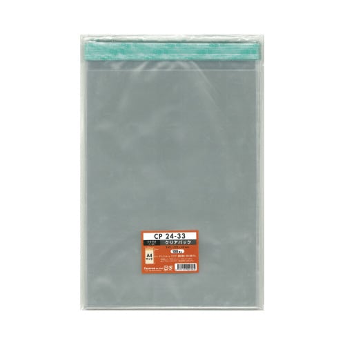 CPP袋テープ付A4ワイド用 100枚×10