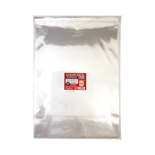 OPP袋テープ付アルミ剥離紙B3用 50枚×10