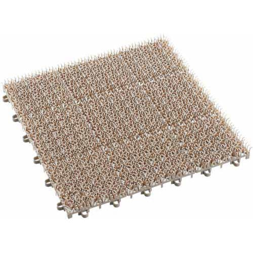 ジョイント芝マット グレー 8枚入り