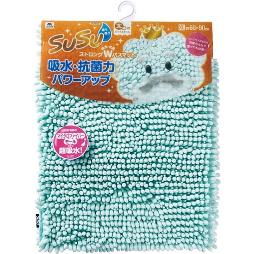 スウスウ 抗菌ストロングWバスマットXL FB1枚