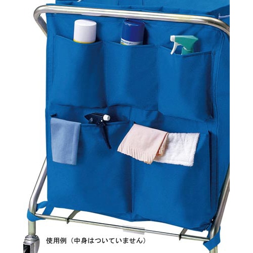 コンドル リサイクルカートY−2用小物入れ大 BL