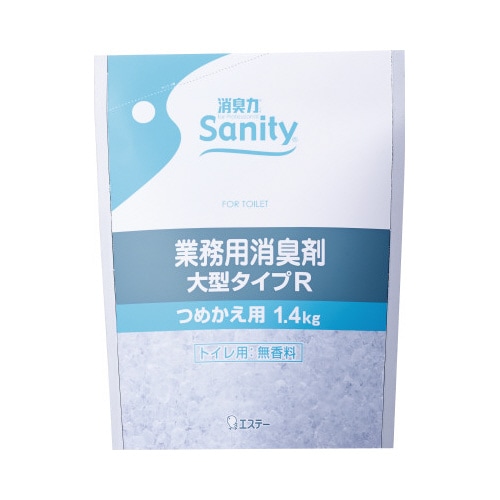 サニティー大型トイレ用 無香料 詰替1.4kg×6