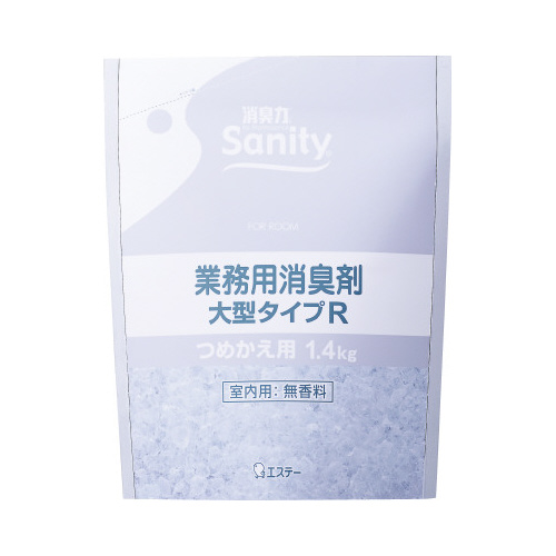 サニティー消臭剤大型 無香料 詰替1.4kg×6