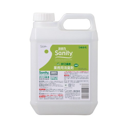 サニティー消臭剤ミストタイプ タバコ用 替2L×4