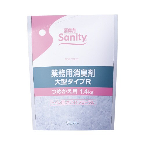 サニティー大型トイレ用 フローラル替1.4kg×6