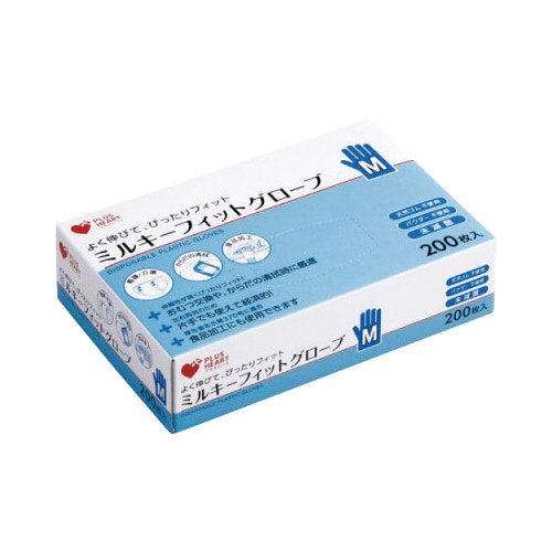 PH ミルキーフィットグローブ M 200枚入
