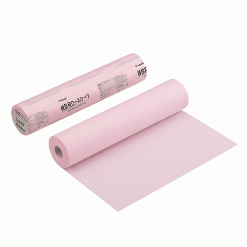 検診用ロールシーツ 5030 ピンク120回分×2