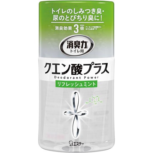 トイレの消臭力クエン酸プラスリフレッシュミント×4