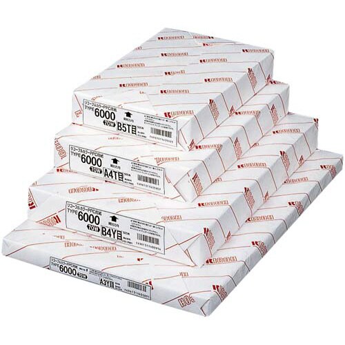 PPC用紙タイプ6000 70WA3 250枚×5