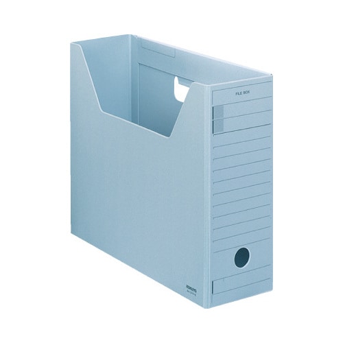 ファイルボックス Hタイプ PP A4横 青