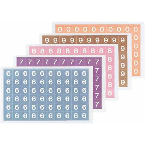 ナンバーミックス ソフト6から9・0 5種300片