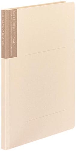 ソフトカラーファイル A4縦 白 10冊
