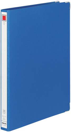 チューブファイルMタイプ青A4縦背幅34mm10冊