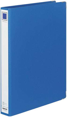 リングファイルボード表紙A4縦220枚収納青10冊