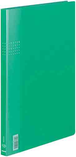 レターファイルEX A4縦12mmとじ 緑 10冊
