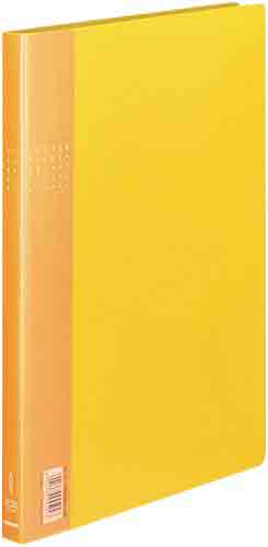 レターファイルEX A4縦12mmとじ 黄 10冊