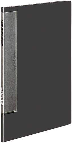 クリヤーブックWC 固定式A4縦10P濃灰10冊