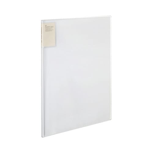 クリヤーブック キャリーオール背ポケットA3透明