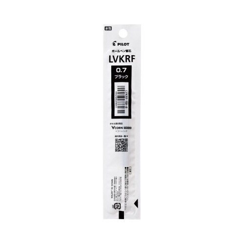 ボールペン替芯LVKRF−10F−B 黒10本
