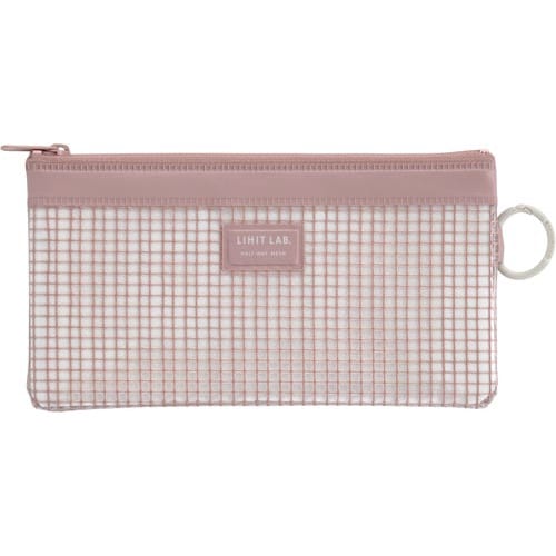 ハーフウェイ<メッシュ>通帳 ローズピンク×5