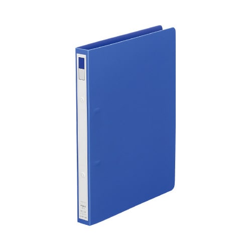 リングファイル<ディンプル>B5縦2穴 藍