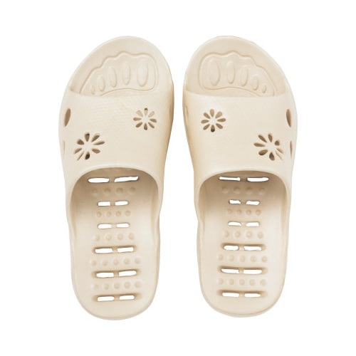 EVA製軽量サンダル ランドリエ ベージュM 5足